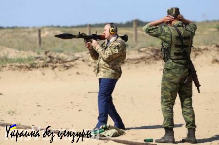 На учениях украинских зенитчиков все мишени поразил губернатор Херсона (ВИДЕО)