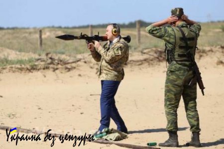 На учениях украинских зенитчиков все мишени поразил губернатор Херсона (ВИДЕО)