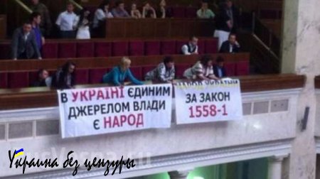 «Финансовый Майдан» пошел на штурм Рады (+ВИДЕО, ФОТО)