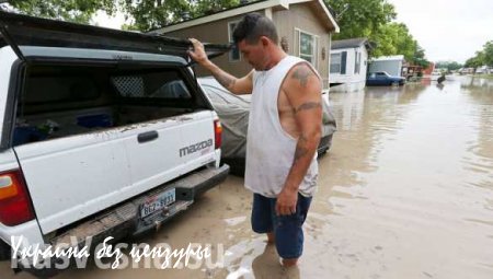 Техас и Оклахома уходят под воду (ВИДЕО)