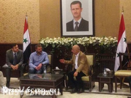 Дмитрий Саблин: «Мы приехали в Сирию, чтобы поддержать ее народ в борьбе против террористов всех мастей» (ФОТО)