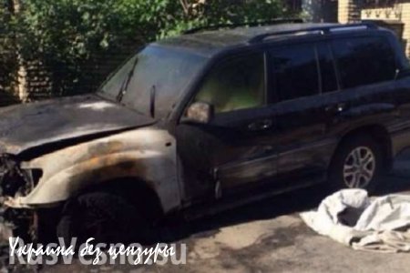 Харьков: хозяин сожженной «коктейлем Молотова» иномарки помогал боевикам «Азова»
