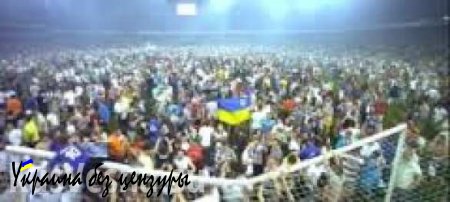 Футбольные фанаты устроили беспорядки после финала Кубка Украины (ВИДЕО)