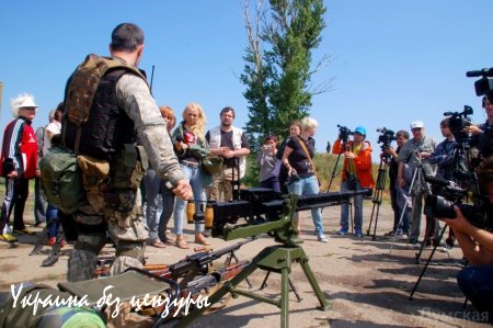 Зачем одесские спецназовцы обучали журналистов обращению с оружием? (ФОТО)