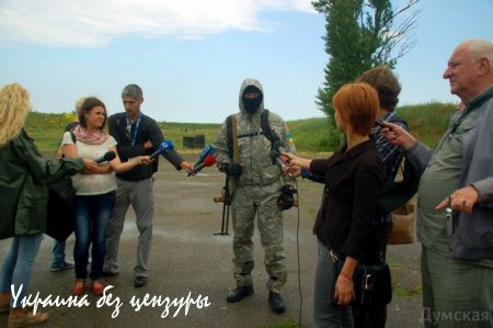Зачем одесские спецназовцы обучали журналистов обращению с оружием? (ФОТО)