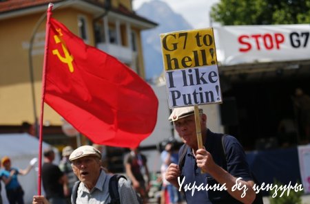 В Германии тысячи активистов протестуют против саммита G7