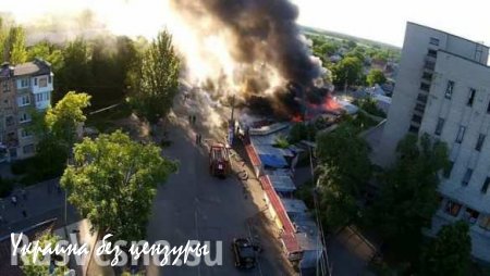 Вечером Донецк снова оказался под огнем артиллерии ВСУ