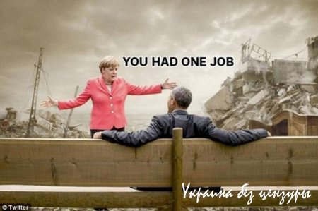 Джакузи с Ангелой. Встреча Обамы и Меркель породила новый мем
