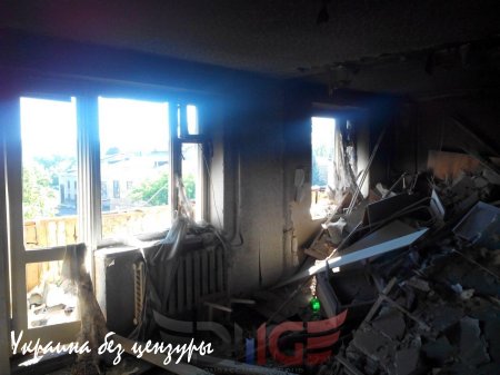 Пожары и разрушения — результаты обстрела Горловки 12–13 июня (ФОТО)