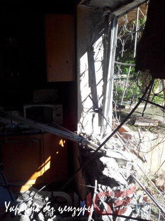 Пожары и разрушения — результаты обстрела Горловки 12–13 июня (ФОТО)