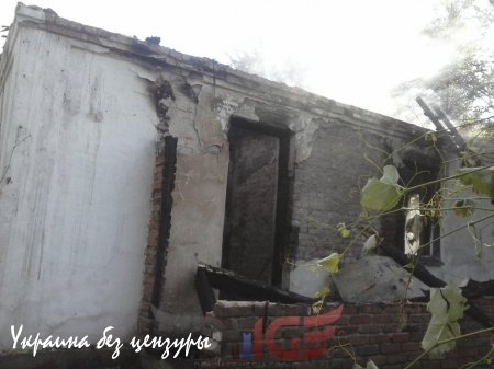 Пожары и разрушения — результаты обстрела Горловки 12–13 июня (ФОТО)