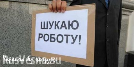Профсоюзы разочаровались в правительстве: из 26 млн трудоспособных на Украине работают только 9 млн человек