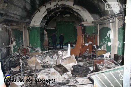 В городе Сумы взорван офис националистической партии «Свобода» (ФОТО, ВИДЕО)
