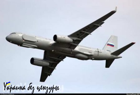 Глаза Родины: Маршрут полета Ту-214Р, ночью 17/18 июня