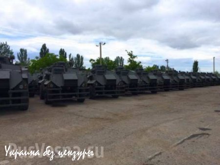 ​Советник Порошенко Бирюков: на Украину прибыли 55 бронемашин «Saxon» (ФОТО)