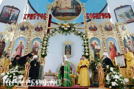 В День памяти жертв Великой Отечественной войны Патриарх Кирилл совершил богослужение в Брестской крепости