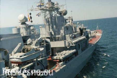 Флагман украинского флота разваливается на глазах (ВИДЕО)