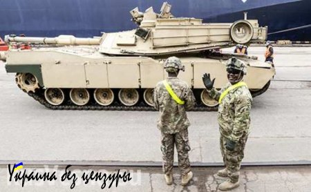 Пентагон заявил о переброске американских танков к границам России