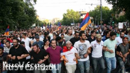 В Совете Федерации считают, что за протестами в Ереване стоят зарубежные НКО