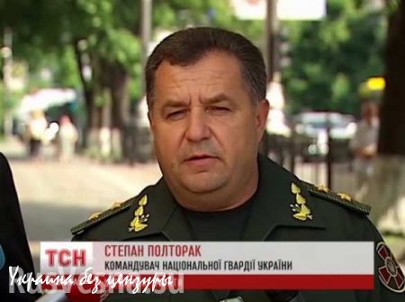 Министр обороны Полторак: Украина предпочла бы получить оружие бесплатно, но готова и платить