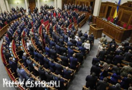 Несколько десятков депутатов во главе с Ляшко заблокировали трибуну Рады (ВИДЕО)