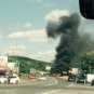 Фото и видео с места боев в Мукачево: снайпера, горящие машины и столбы дыма