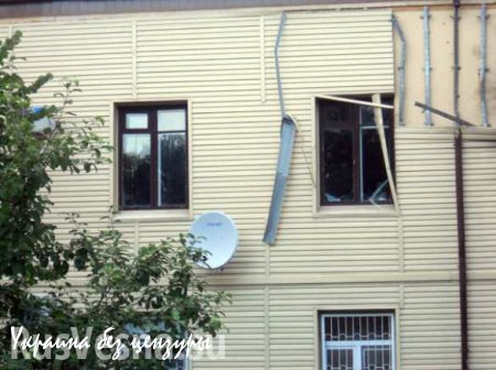 На Полтавщине из гранатомета обстреляли здание налоговой инспекции (ФОТО)