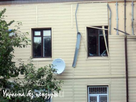На Полтавщине из гранатомета обстреляли здание налоговой инспекции (ФОТО)