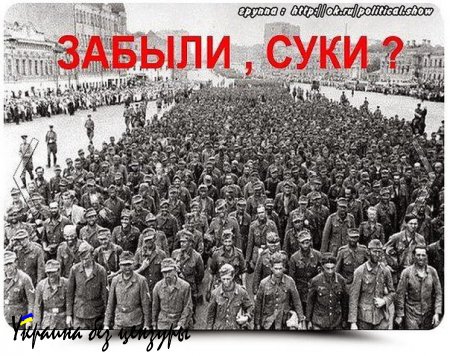 Украинские националисты в Херсоне клянутся в верности Адольфу Гитлеру