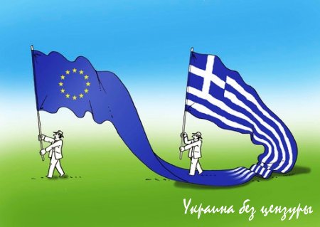 Кто не работает, тот ест. Карикатуры на референдум в Греции