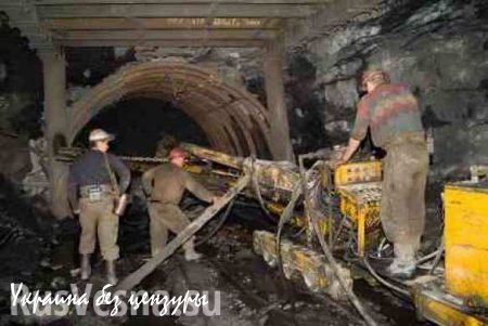 Профсоюз горняков: Все украинские шахты прекратили свою работу