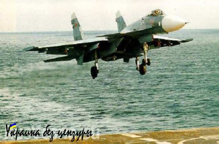 В Крым переброшены истребители Су-33