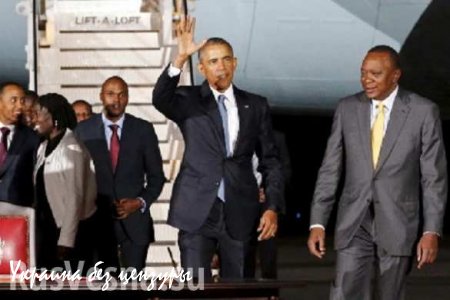Обама прилетел на родину своих африканских предков (ФОТО)