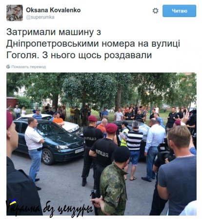 «Титушки», гречка, как при Януковиче: соцсети о скандальных выборах в Чернигове (ВИДЕО)