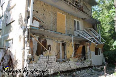Украинскими обстрелами в Донецке за ночь повреждено 10 домов — мэрия