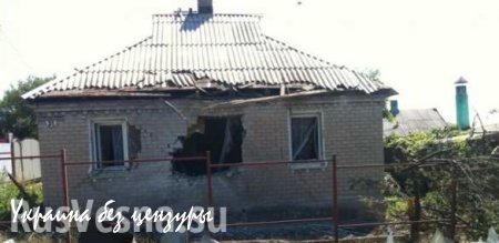 Ночной обстрел Горловки ВСУ: разрушено 2 дома, поврежден газопровод