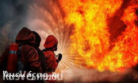 В ДНР сначала года каждый четвертый пожар произошел из-за попадания снаряда