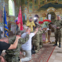 Генерал Мазепа с орденом Героя социалистического труда и плеткой в руках принимал козацкую присягу у героев «АТО» и Майдана (ФОТОФАКТ) Генерал Мазепа с орденом Героя социалистического труда и плеткой в руках принимал козацкую присягу у героев «АТО» и Майдана (ФОТОФАКТ)