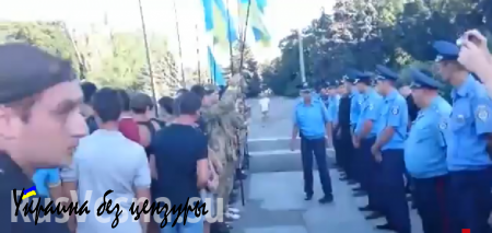 «Евромайдановцы» напали на активистов Куликова поля (ВИДЕО)
