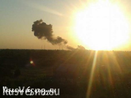 Донецк: мощный взрыв прогремел на территории химического завода (ВИДЕО+ФОТО)
