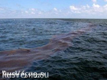 Турецкое судно разлило нефть возле Мариуполя, загрязнено 11 700 квадратных метров воды