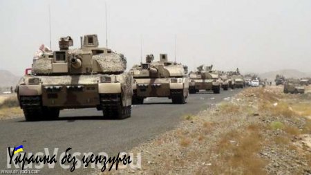 Огромная колонна танков Abrams Саудовской Аравии прибыла в Йемен для борьбы с хуситами (ВИДЕО)
