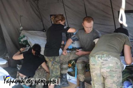 Срочно: медслужба боевиков «Правого Сектора» сообщает о гибели 7 украинских солдат и 11 раненых