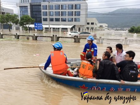 Последствия супертайфуна на Тайване: фото, видео