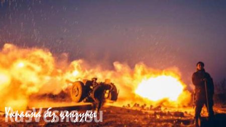 Горловка под мощным обстрелом «Градов» и артиллерии ВСУ, в городе пожары