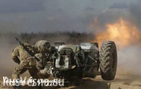 ВСУ обстреливают Горловку из тяжелой артиллерии, в городе пожары