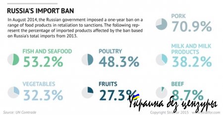 Социальные бунты. Stratfor о последствиях уничтожения продуктов в России