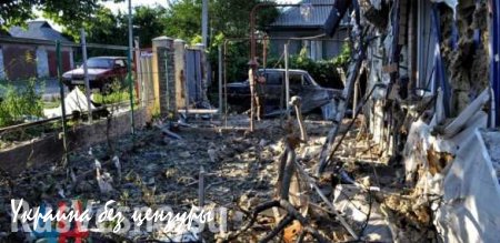 Киевский район Донецка подвергся массированному обстрелу ВСУ