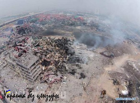 Количество жертв взрыва в китайском городе Тяньцзинь выросло до 112 человек (ФОТО)