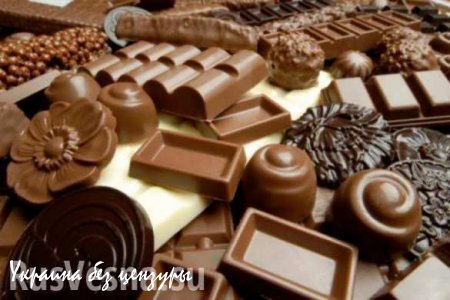 На Украине резко сократилось производство шоколада